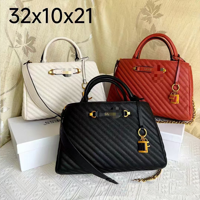 Túi tote ren thêu mới GUESS dành cho nữ túi đeo vai chéo chéo