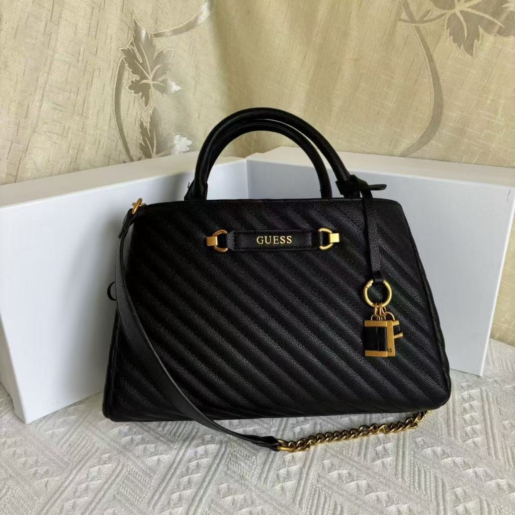 Túi tote ren thêu mới GUESS dành cho nữ túi đeo vai chéo chéo