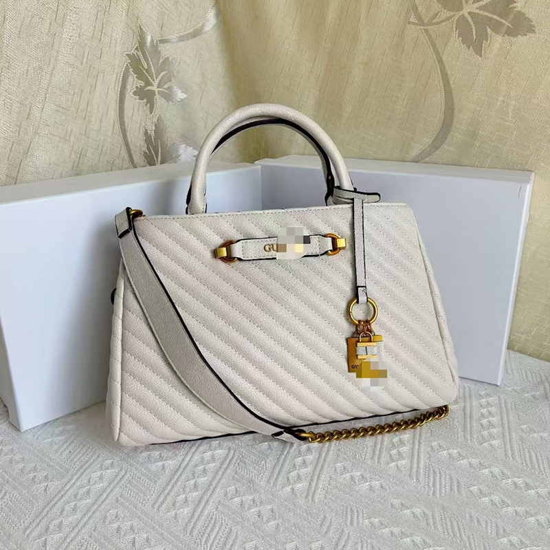 Túi tote ren thêu mới GUESS dành cho nữ túi đeo vai chéo chéo