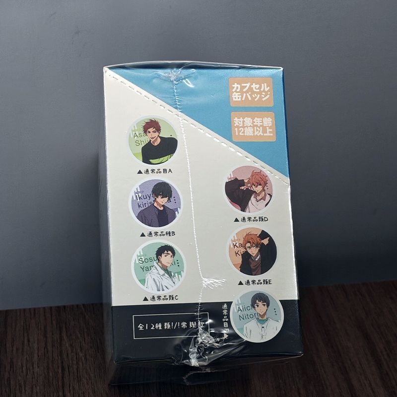 Tự do! Bộ hộp mù huy hiệu câu lạc bộ bơi lội Iwatobi – Chân sưu tập 75mm kèm thẻ nhân vật (Phiên bản thứ hai)