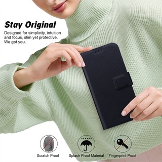 Ốp Lưng Cho Motorola Moto G7 G8 Power Lite G9 Play Plus One Macro Fusion Ace 5G Flip Wallet Khe Cắm Thẻ Đứng Vỏ Điện Thoại