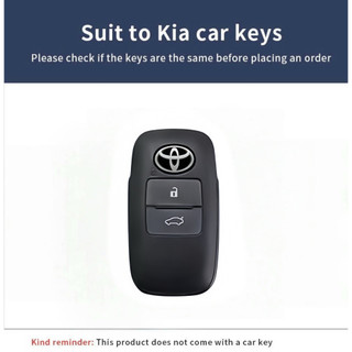 Toyota Vios 2023 Vỏ chìa khóa Điều khiển từ xa không cần chìa khóa Sarung Kunci Kereta Vios 2025 Phụ kiện