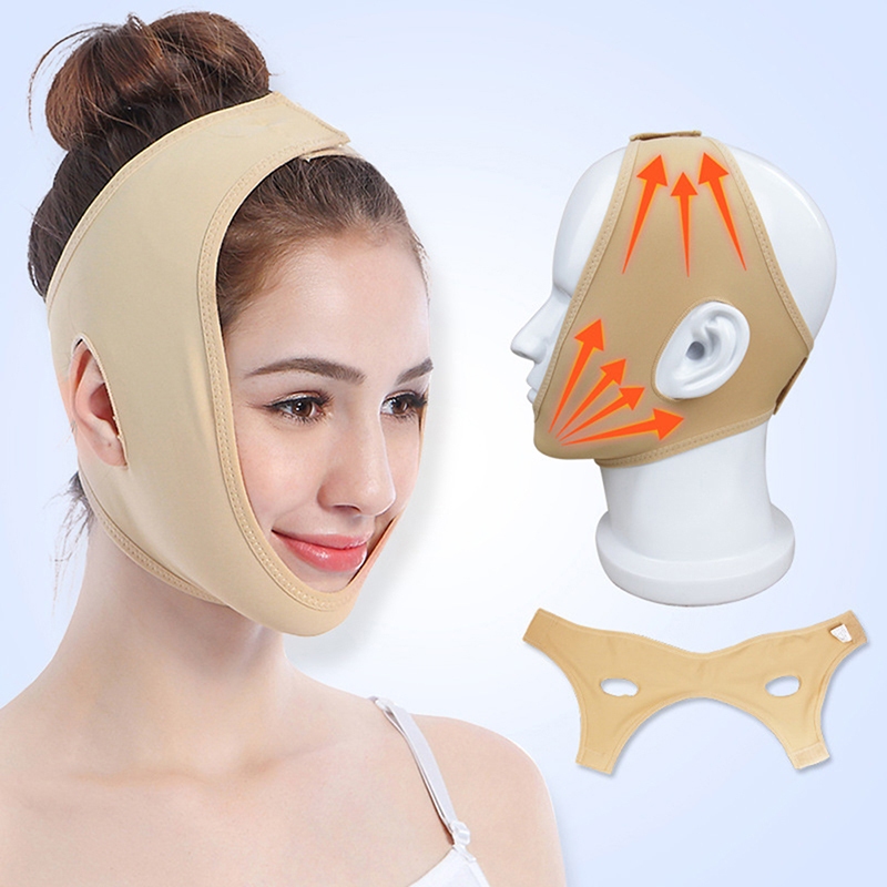 Kuzhen Mặt Nạ Nâng Cơ Mặt Tạo Cằm Chữ v Thon Gọn