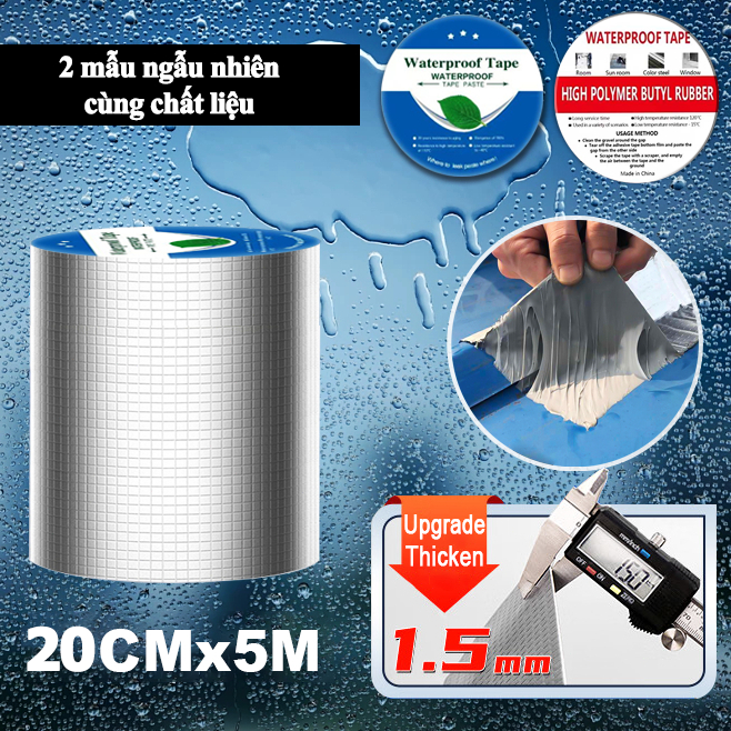 24Hourstime Băng Chống Thấm Nước Băng Siêu Dính Nhật Bản Treo Tường Mái Băng Ống Nước Băng 5/10/15/20M