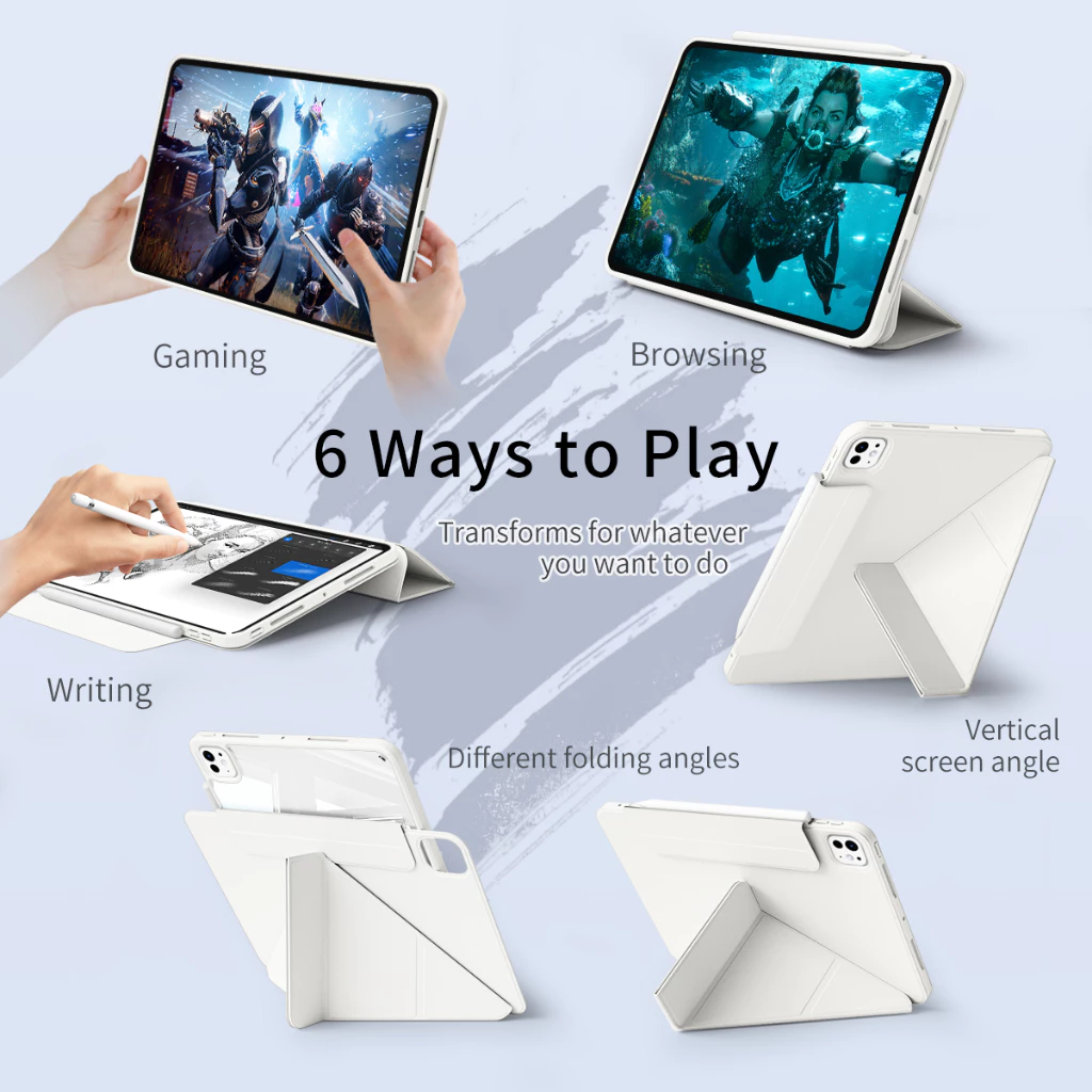 kenke ốp lưng ipad Ốp lưng máy tính bảng hoạt hình dễ thương cho 2025 ipad 11 A16 ipad 10 thế hệ air