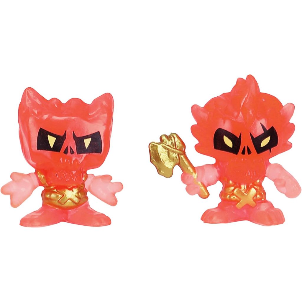TREASURE X Lost Lands Skull Island Lava Tower Micro Playset, 15 cấp độ phiêu lưu. Sống sót trong bẫy và khám phá 2 nhân vật hành động cỡ nhỏ. Bạn sẽ tìm thấy Tre nhúng vàng thật