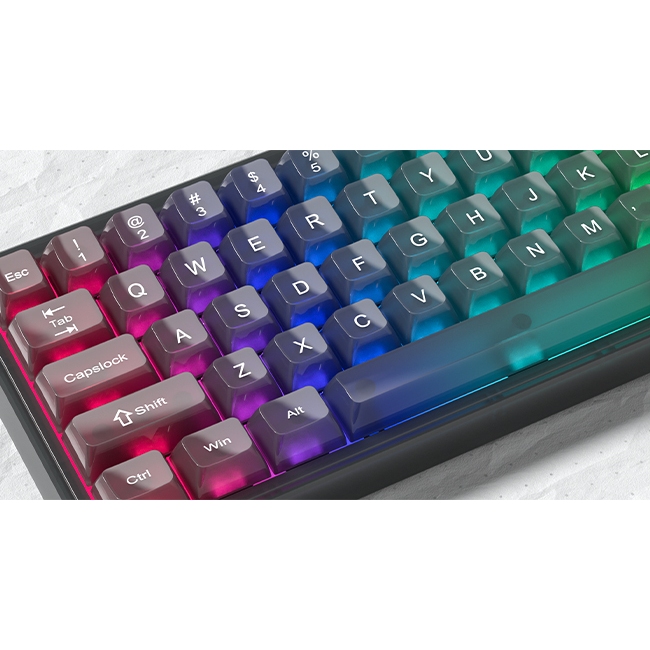Womier Pure Matte Grey 115 Phím MDA Profile PC Keycaps Bộ cho Gateron Cherry MX Switch Bàn phím cơ | BigBuy360 - bigbuy360.vn