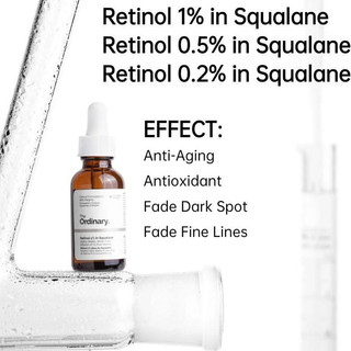 The Ordinary Retinol Serum For Face Anti Aging Wrinkles Remover Moisturizer Skin Care