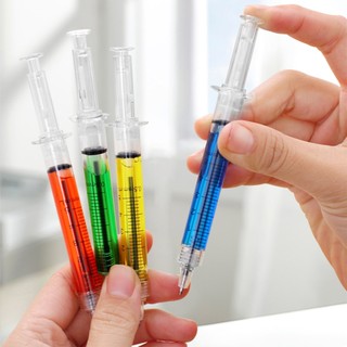 10 Gói Vui Nhộn Sáng Tạo Ống Tiêm Hình Bút Bi Nha Khoa Phòng Khám Văn Phòng Phẩm Bút Chì Đồ Dùng Học Sinh Quà Tặng