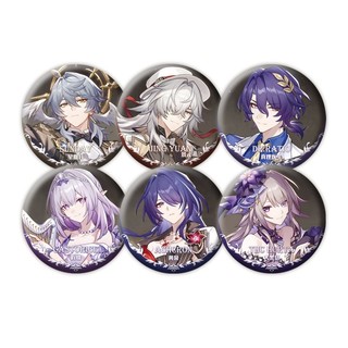 Honkai Star Rail Jingyuan Chủ Nhật Castorice Huy Hiệu Nút Trâm Cài Cosplay Bộ Sưu Tập Đồ Chơi Túi Trang Trí Quà Tặng