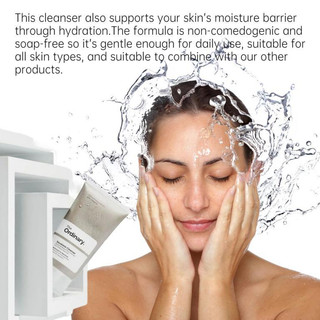 The Ordinary Azelaic Acid Cream Squalane Cleanser Sunscreen For Face Wash Pimple Remover Acne Scars And Pores Dark Spot Remover Brightening UV Protection Skin Care