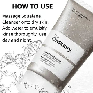 The Ordinary Azelaic Acid Cream Squalane Cleanser Sunscreen For Face Wash Pimple Remover Acne Scars And Pores Dark Spot Remover Brightening UV Protection Skin Care