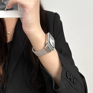 Vòng tay Milanese từ tính Dây đeo bằng thép không gỉ bằng kim loại cho Huawei Band 10 / 9 / 8 / 7 / 6 Huawei Honor 7 / 6, Dây đeo đồng hồ thể thao kinh doanh chống nước thay thế