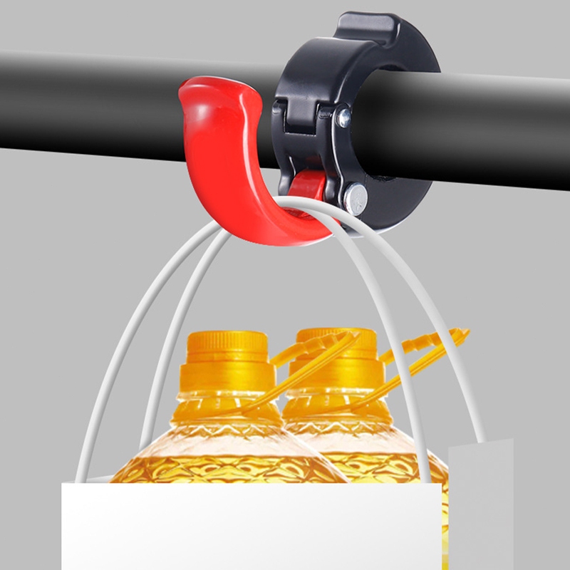 SEAMETAL Xe Đạp Điện Tay Lái Móc Treo Hàng Hóa Móc Túi Hành Lý Móc Treo Mũ Bảo Hiểm Móng Vuốt Xe Máy Hàng