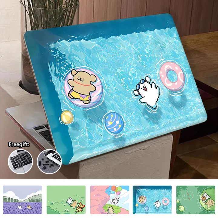 Ốp In Hình Hoạt Hình Dễ Thương Cho 2026 Macbook Neo A3404 Air13 M5 A3449 Air15 M5 A34448 Pro13 M1 M2 A2338 Pro14 M5 A3434 A3426 Air M1 A2337 Air M4 A3240 A3241 Air13.6 M3 M2 A3113 Pro16 M5