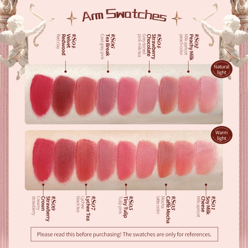 Hoa Biết Dâu Rococo Series Cloud Lip Cream Liên kết đổi son môi 【 Đổi quà thành viên & Giải phóng hàng 】 fk2026