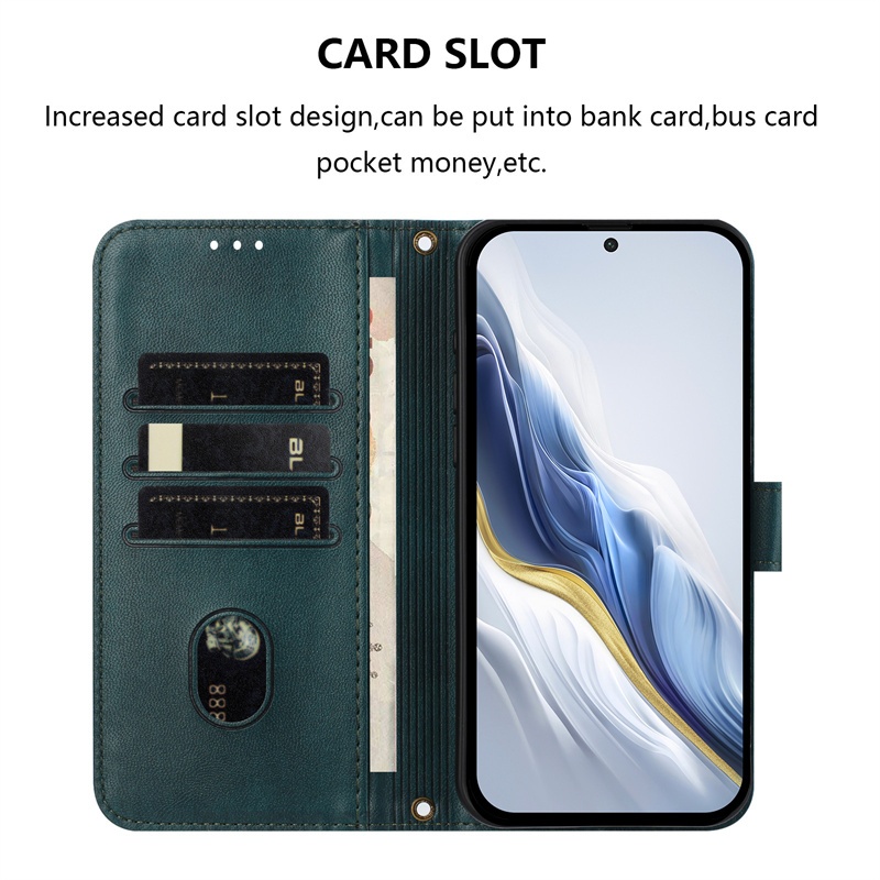 Vỏ Cho Sharp Aquos V Air Wish 4 Zero 6 Basio Active3 Simple Sumaho5 SH-C02 SH-52E SH-RM18 SHG 04 A001SH A102SH Ví Da Bỏ Túi Khe Cắm Thẻ Flip Case Cover