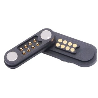 [Hàng có sẵn Giao hàng ngay lập tức] 1 đầu nối từ tính Ổ cắm nam nữ 8PIN Sạc đồng thau Liên hệ lò xo Đầu nối pogopin Thimble