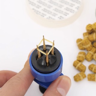 Nhẫn giun mồi cao su đàn hồi, phù hợp cho câu cá tay buộc với hạt dây tiện lợi