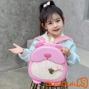 Ba lô Kawaii dành cho trẻ em Ba lô đi học hình gấu hoạt hình EVA cho bé gái Bé trai 3-6 tuổi