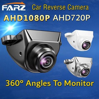 Camera quan sát chống nước phía sau AHD Xoay 360 độ 1080P 720P Kim loại góc rộng Xe lùi