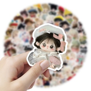 60 Chiếc Búp Bê Kawaii Dán Hoạt Hình Graffiti Laptop Guitar Quà Tặng Nhật Ký Chống Nước Trang Trí Miếng Dán