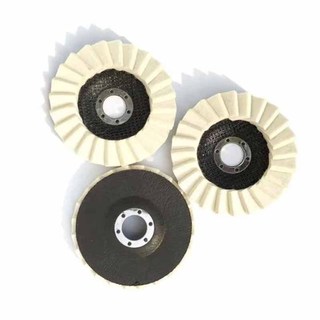 5Inch 125mm Len Đánh Bóng Bánh Xe Đánh Bóng Miếng Lót Cho Máy Mài Góc Đĩa Mài Kim Loại Gỗ Thép Không Gỉ Đánh Bóng Đĩa