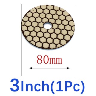 Miếng đánh bóng khô 3 / 4 Inch Miếng đánh bóng loại sắc nét cho đĩa chà nhám đá cẩm thạch Granite cho đá