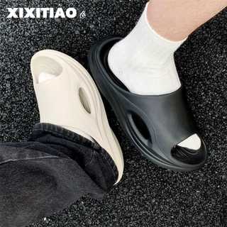 XIXITIAO Dép Độc Đáo Phong Cách Thể Thao Thông Thường Nam EVA Thoải Mái Đế Mềm Thời Trang Mùa Hè