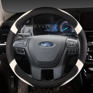 Da PU Bọc Vô Lăng Ô Tô Cho Xe Ford Ranger 2016 2017 2018 2019 Everest 2016 2017 2018 2019 Phụ Kiện Ô Tô