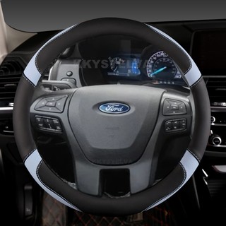 Da PU Bọc Vô Lăng Ô Tô Cho Xe Ford Ranger 2016 2017 2018 2019 Everest 2016 2017 2018 2019 Phụ Kiện Ô Tô