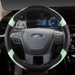 Da PU Bọc Vô Lăng Ô Tô Cho Xe Ford Ranger 2016 2017 2018 2019 Everest 2016 2017 2018 2019 Phụ Kiện Ô Tô