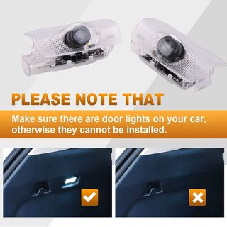 Set 4 Đèn LED Chiếu Logo 3D Gắn Cửa Xe Hơi Toyota Highlander / Camry / Prius / Sienna / Tundra