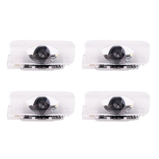 Set 4 Đèn LED Chiếu Logo 3D Gắn Cửa Xe Hơi Toyota Highlander / Camry / Prius / Sienna / Tundra
