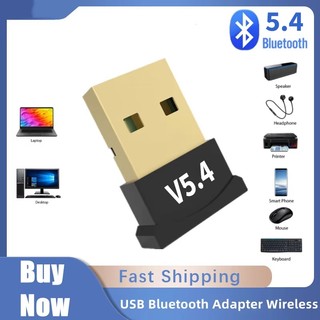 USB Không Dây Bluetooth 5.4 Adapter Cho PC Dongle Chuột Bàn Phím Âm Nhạc Thu Âm Thanh Bộ Phát USB