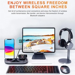 USB Không Dây Bluetooth 5.4 Adapter Cho PC Dongle Chuột Bàn Phím Âm Nhạc Thu Âm Thanh Bộ Phát USB