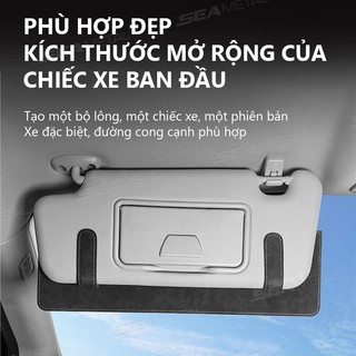 Bộ mở rộng tấm che nắng ô tô SEAMETAL Bộ mở rộng tấm che nắng ô tô có thể điều chỉnh chống va đập Bộ mở rộng tấm che nắng ô tô đa năng