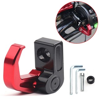 SEAMETAL Xe Máy Helment Lưu Trữ Móc Hợp Kim Nhôm Túi Hành Lý Móc Giá Đỡ Xe Máy Xe Tay Ga Tiện Ích Móc Treo Móc