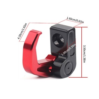 SEAMETAL Xe Máy Helment Lưu Trữ Móc Hợp Kim Nhôm Túi Hành Lý Móc Giá Đỡ Xe Máy Xe Tay Ga Tiện Ích Móc Treo Móc