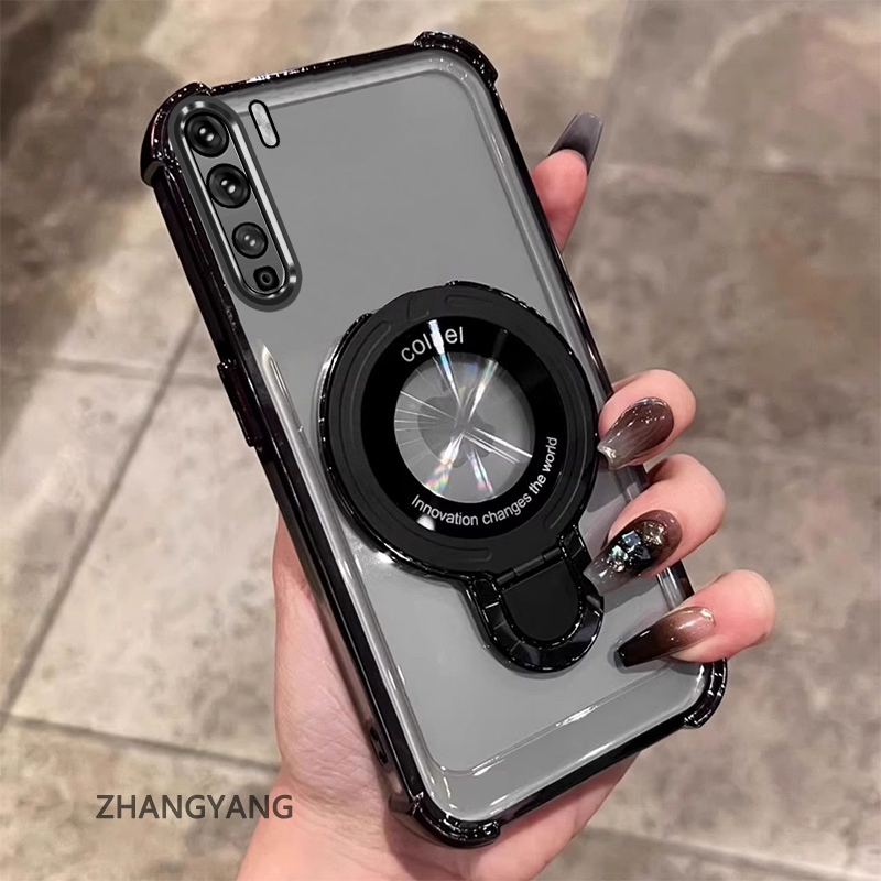Ốp Điện Thoại Cho Huawei Nova 7 Nova 7 SE Thẩm Mỹ Thiết Kế Mới Vỏ Điện Thoại Mạ Điện Có Chức Năng Chống Rơi Bốn Góc Vỏ Mềm TPU Có Giá Đỡ Điện Thoại