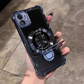 Ốp Lưng Cho iPhone 11 iPhone 11 Pro iPhone 11 Pro Max Vỏ Điện Thoại Silicon Chống Rơi Thẩm Mỹ Có Giá Đỡ Điện Thoại Chức Năng Thiết Kế Hình Chữ U Vỏ Mềm TPU Mới
