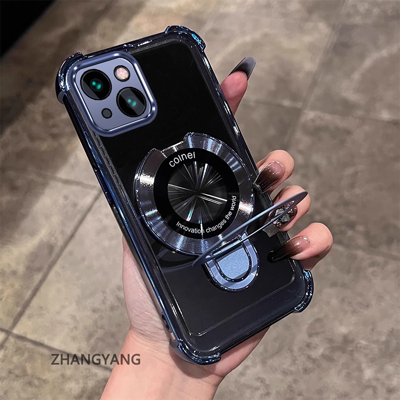 Ốp Điện Thoại Cho iPhone 13 iPhone 13 Pro iPhone 13 Pro Max Thẩm Mỹ Thiết Kế Mới Vỏ Điện Thoại Mạ Điện Với Chức Năng Chống Rơi Bốn Góc Vỏ Mềm TPU Có Giá Đỡ Điện Thoại