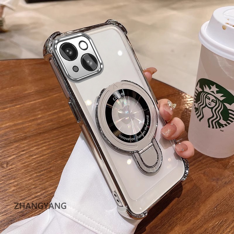 Ốp Điện Thoại Cho iPhone 13 iPhone 13 Pro iPhone 13 Pro Max Thẩm Mỹ Thiết Kế Mới Vỏ Điện Thoại Mạ Điện Với Chức Năng Chống Rơi Bốn Góc Vỏ Mềm TPU Có Giá Đỡ Điện Thoại