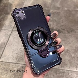 Ốp Lưng Cho Realme C11 2020 C11 2021 Ốp Điện Thoại Silicon Chống Rơi Thẩm Mỹ Có Giá Đỡ Điện Thoại Chức Năng Thiết Kế Hình Chữ U Vỏ Mềm TPU Mới
