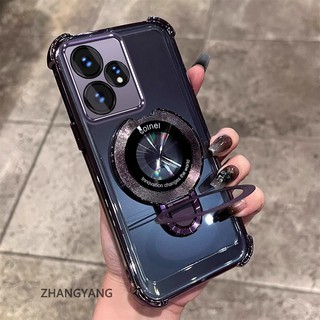 Ốp Lưng Cho Realme NEO 7 Vỏ Điện Thoại Silicon Chống Rơi Thẩm Mỹ Có Giá Đỡ Điện Thoại Chức Năng Thiết Kế Hình Chữ U Vỏ Mềm TPU Mới