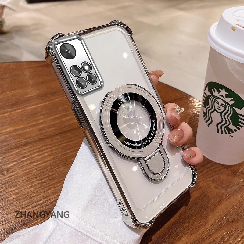 Ốp Điện Thoại Cho redmi 10 redmi 10 Prime Thẩm Mỹ Thiết Kế Mới Vỏ Điện Thoại Mạ Điện Với Chức Năng Chống Rơi Bốn Góc Vỏ Mềm TPU Có Giá Đỡ Điện Thoại