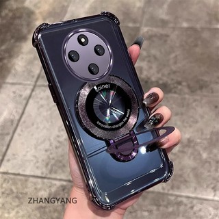 Ốp Lưng Cho Redmi 14C Thẩm Mỹ Mạ Điện Silicon Chống Rơi Vỏ Điện Thoại Có Chức Năng Giá Đỡ Điện Thoại Hình Chữ U Thiết Kế Vỏ Mềm TPU Mới