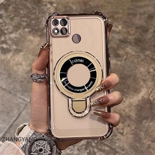 Ốp Lưng Cho Redmi 9c 10A Vỏ Điện Thoại Silicon Chống Rơi Thẩm Mỹ Có Giá Đỡ Điện Thoại Chức Năng Thiết Kế Hình Chữ U Vỏ Mềm TPU Mới