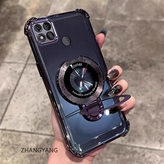 Ốp Lưng Cho Redmi 9c 10A Vỏ Điện Thoại Silicon Chống Rơi Thẩm Mỹ Có Giá Đỡ Điện Thoại Chức Năng Thiết Kế Hình Chữ U Vỏ Mềm TPU Mới