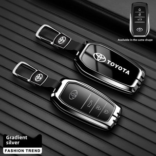 Toyota Harrier / Camry / Fortuner / Innova Zenix (3 nút) Vỏ chìa khóa ô tô từ xa không cần chìa khóa